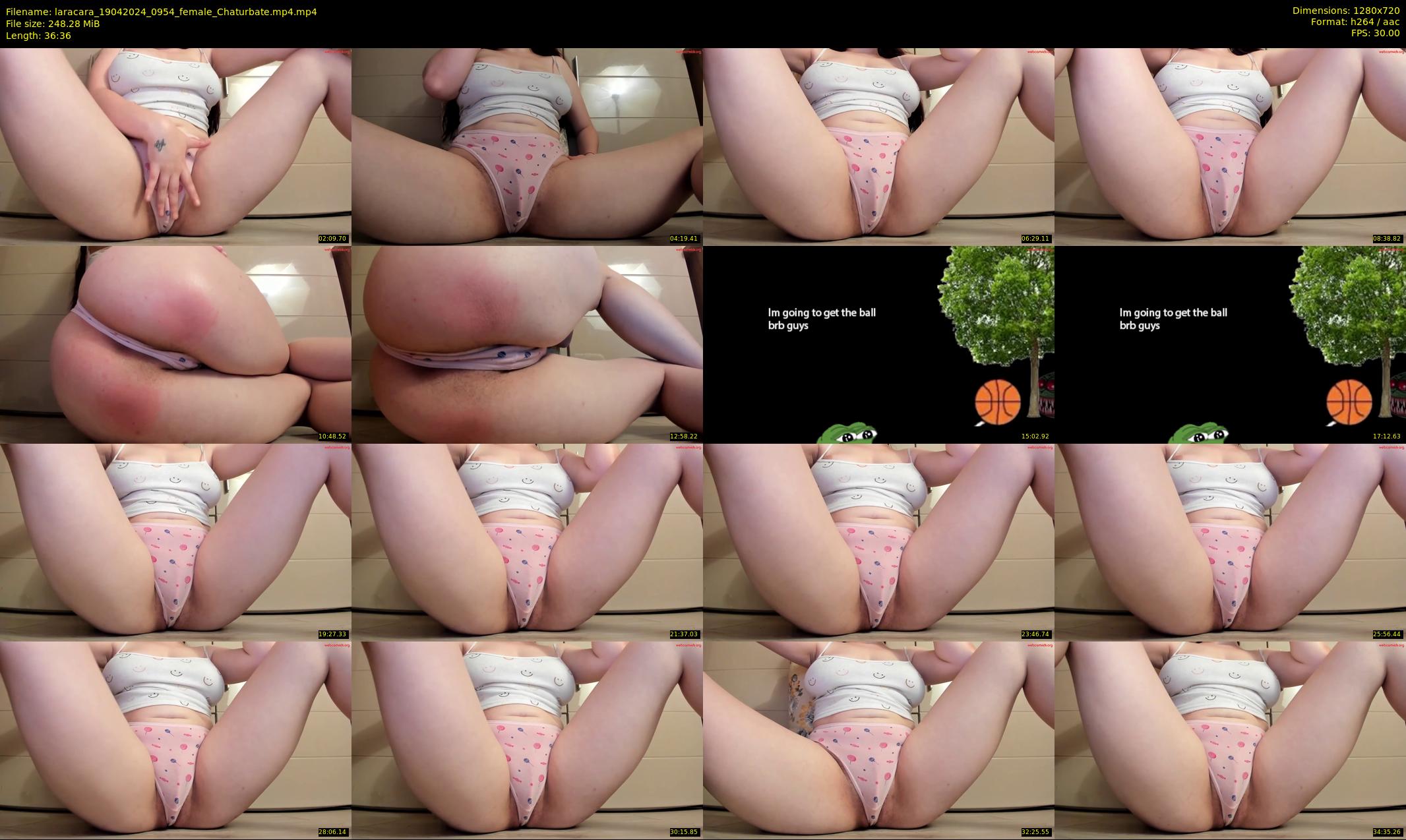 laracara — 37 minute Chaturbate female cam show recording, 720p, Apr 19, 2024