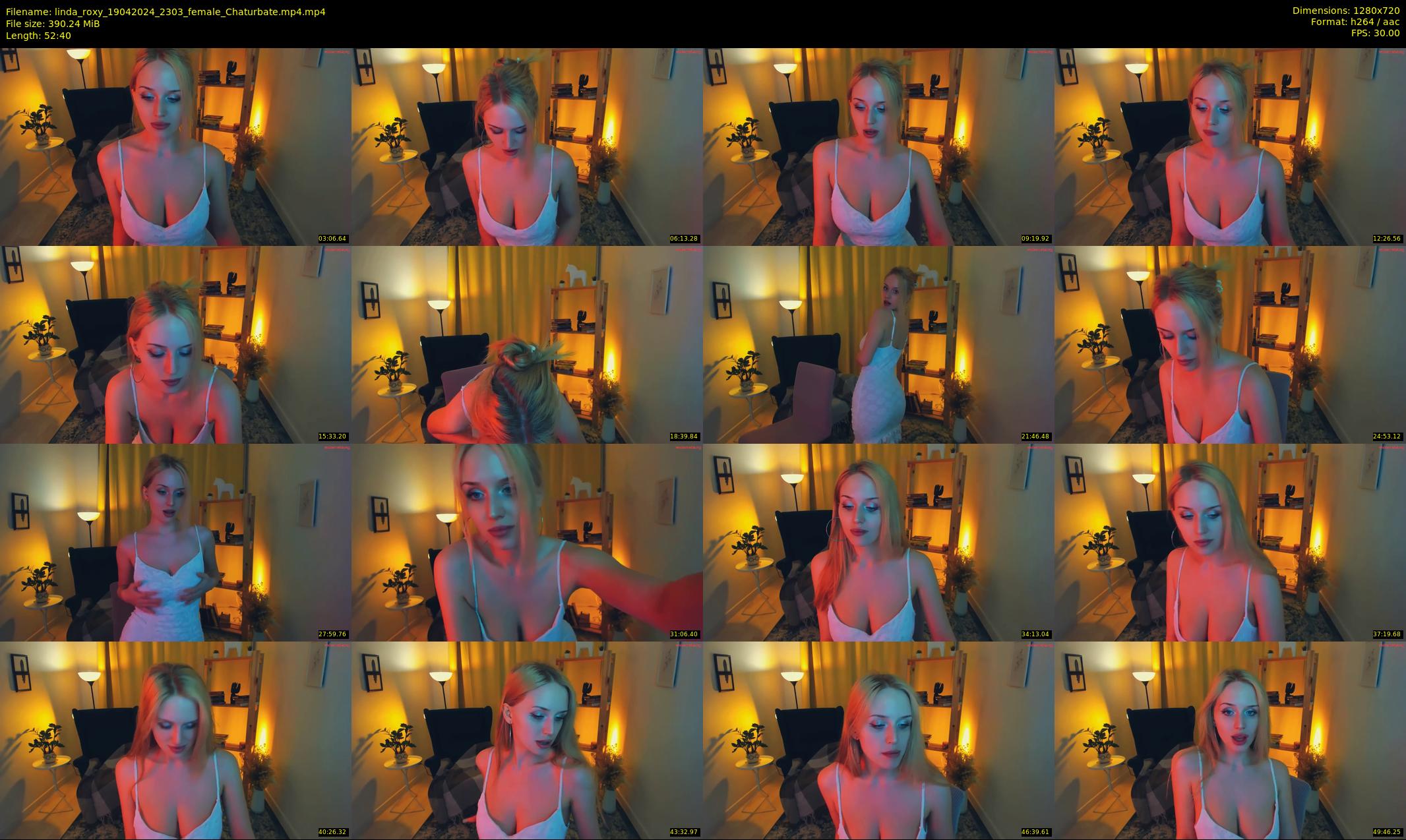 linda_roxy — 53 minute Chaturbate female cam show recording, 720p, Apr 19, 2024