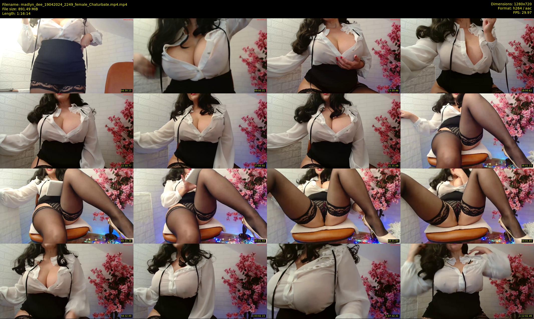 madlyn_dee — 77 minute Chaturbate female cam show recording, 720p, Apr 19, 2024