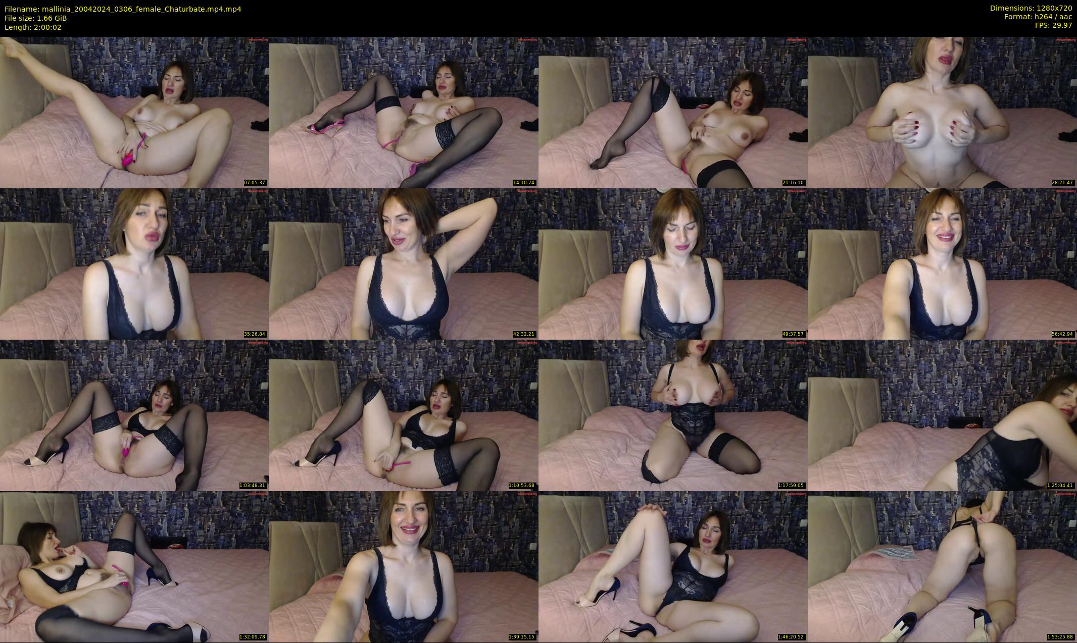 mallinia — 121 minute Chaturbate female cam show recording, 720p, Apr 20, 2024