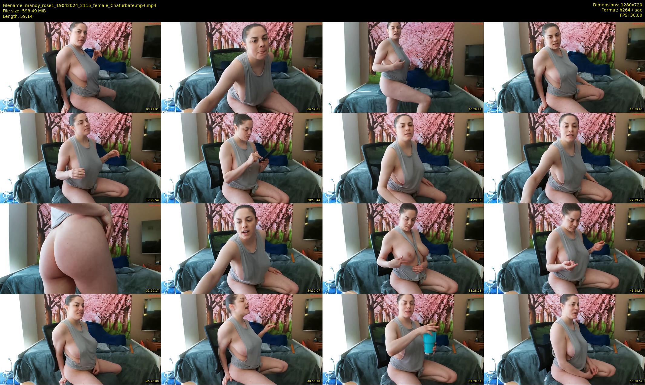 mandy_rose1 — 60 minute Chaturbate female cam show recording, 720p, Apr 19, 2024