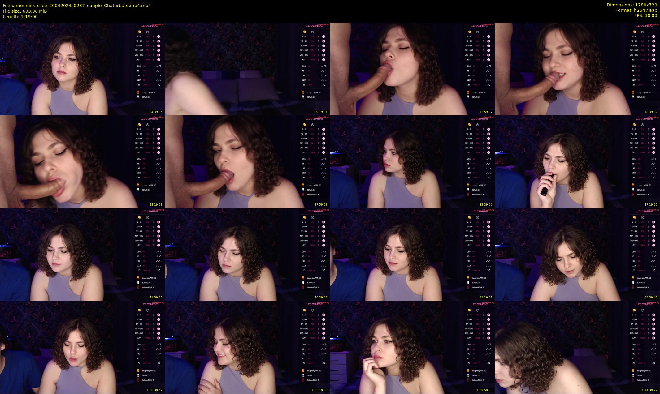 milk_slice — 79 minute Chaturbate couple cam show recording, 720p, Apr 20, 2024