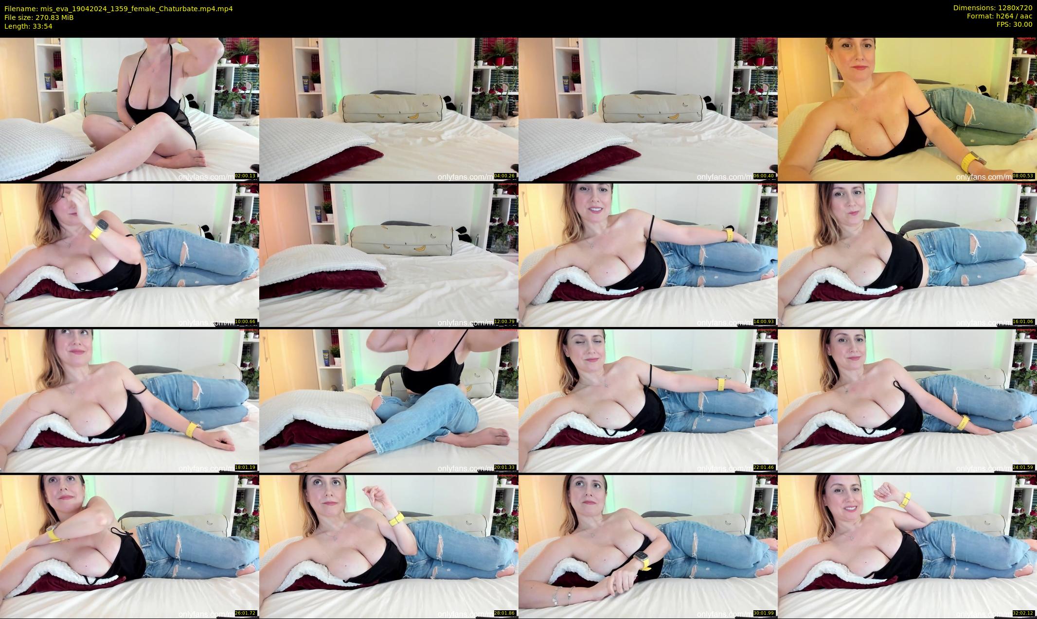 mis_eva — 34 minute Chaturbate female cam show recording, 720p, Apr 19, 2024
