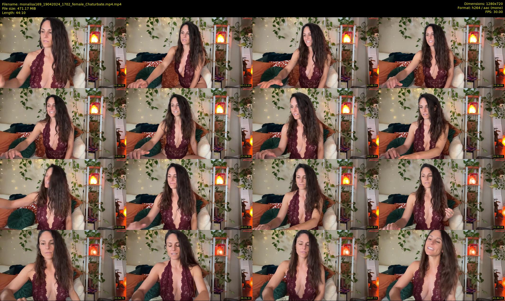 monalisa169 — 45 minute Chaturbate female cam show recording, 720p, Apr 19, 2024
