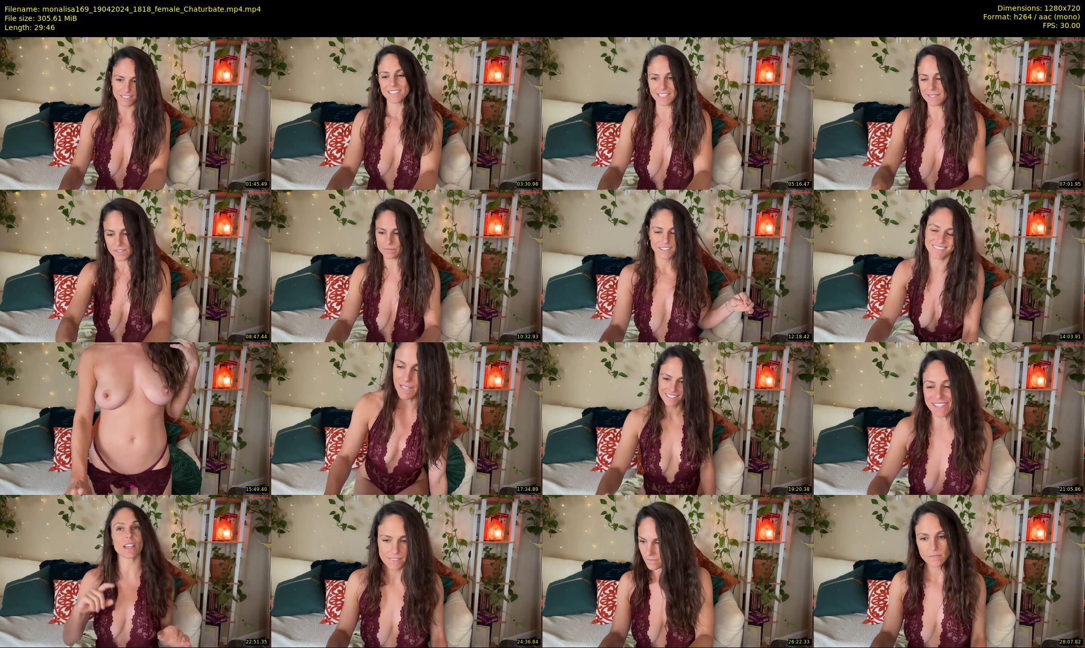 monalisa169 — 30 minute Chaturbate female cam show recording, 720p, Apr 19, 2024