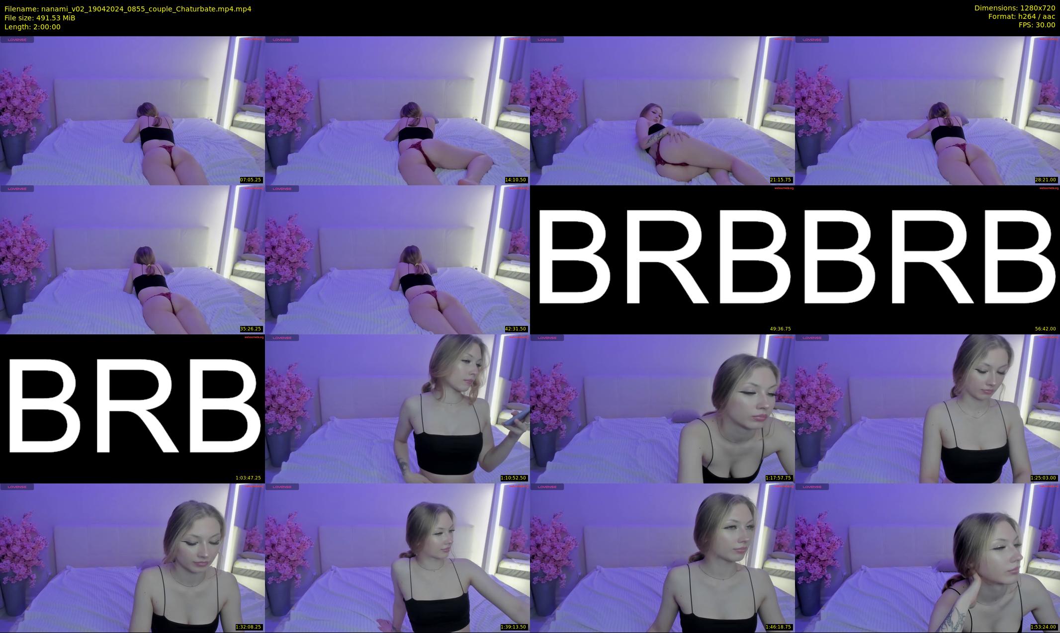 nanami_v02 — 120 minute Chaturbate couple cam show recording, 720p, Apr 19, 2024