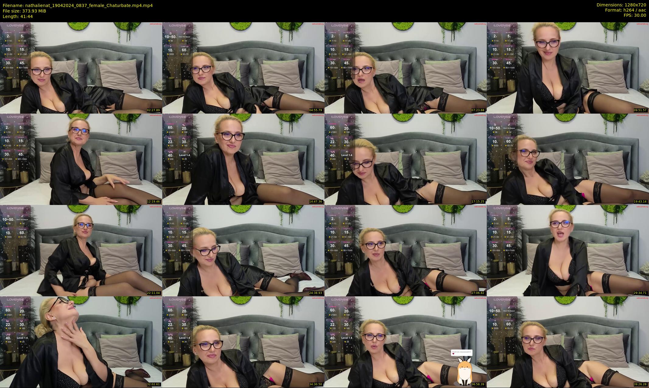 nathalienat — 42 minute Chaturbate female cam show recording, 720p, Apr 19, 2024