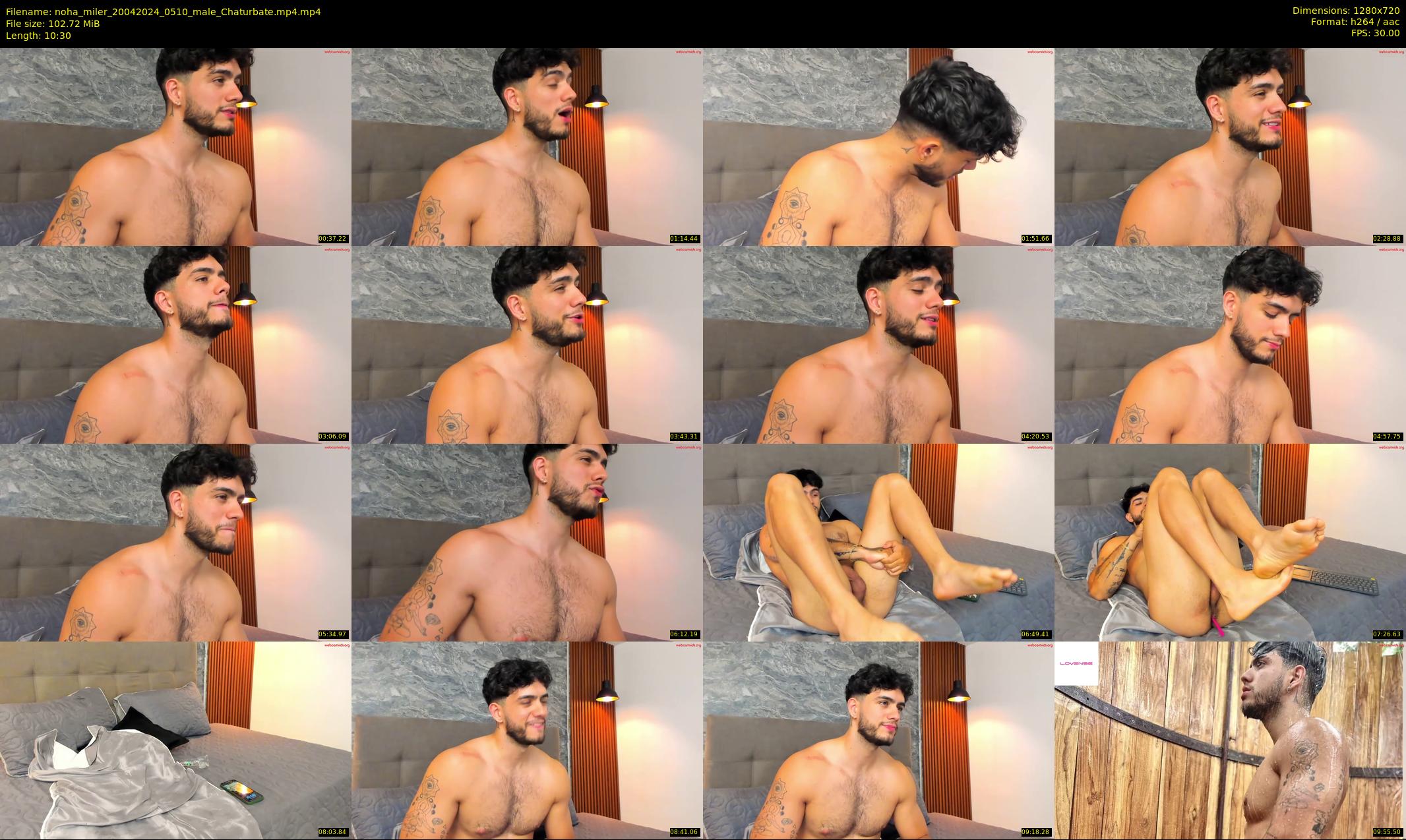 noha_miler — 11 minute Chaturbate male cam show recording, 720p, Apr 20, 2024