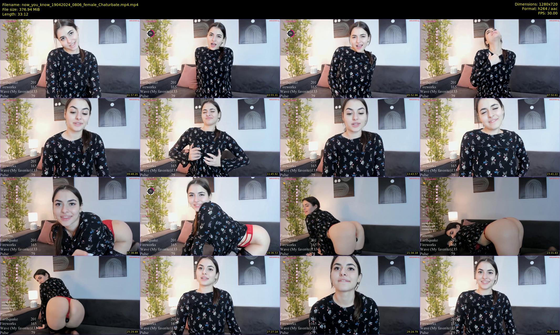 now_you_know — 34 minute Chaturbate female cam show recording, 720p, Apr 19, 2024