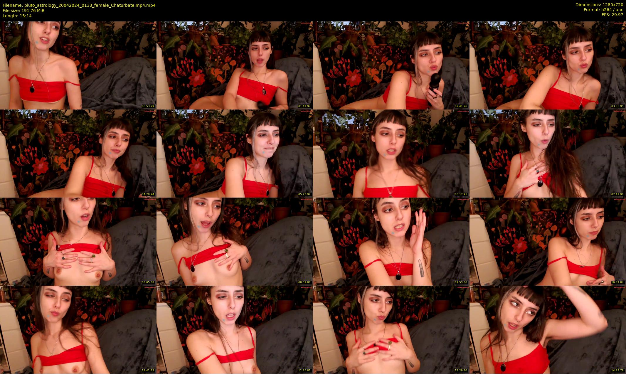 pluto_astrology — 16 minute Chaturbate female cam show recording, 720p, Apr 20, 2024