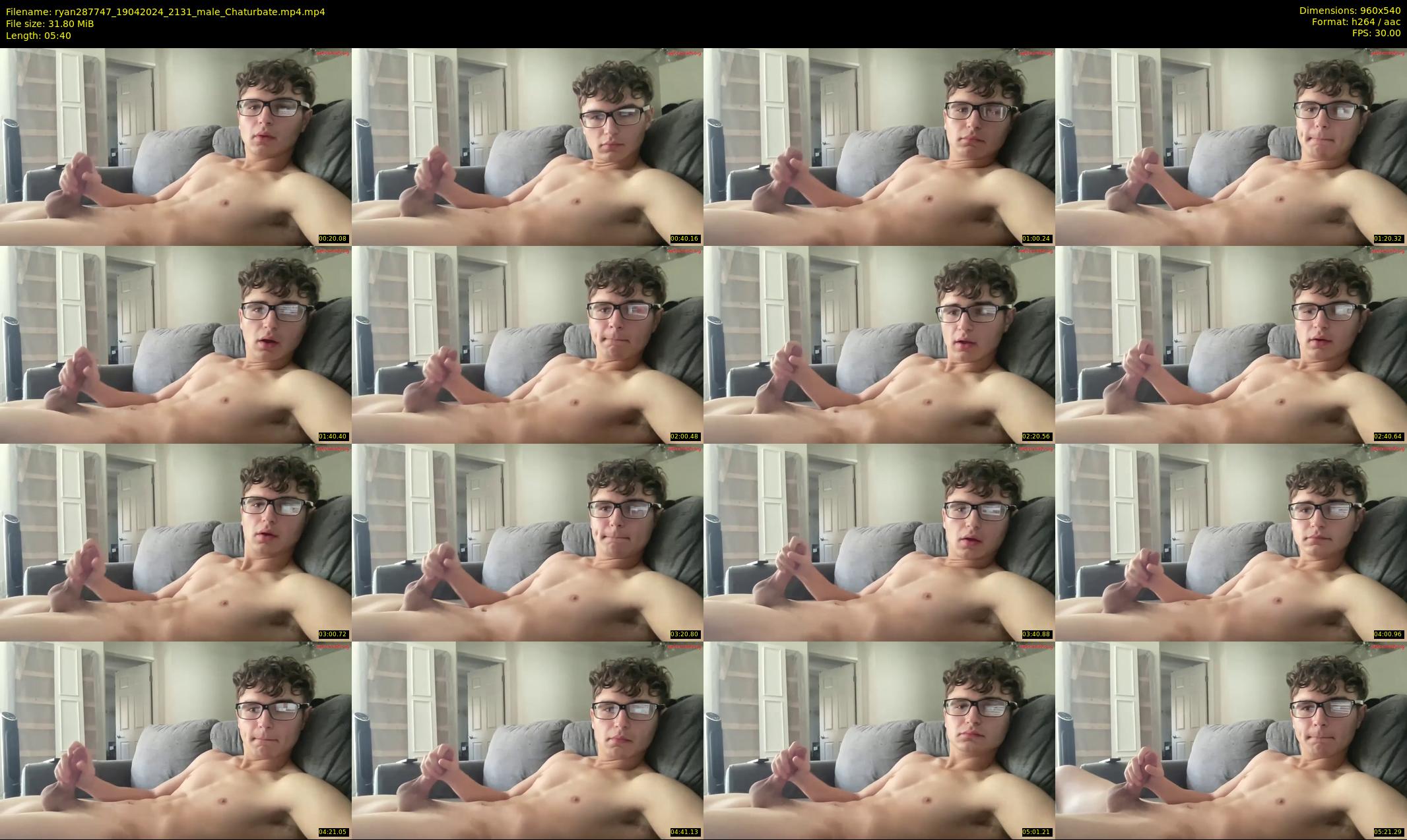 ryan287747 — 6 minute Chaturbate male cam show recording, 480p, Apr 19, 2024
