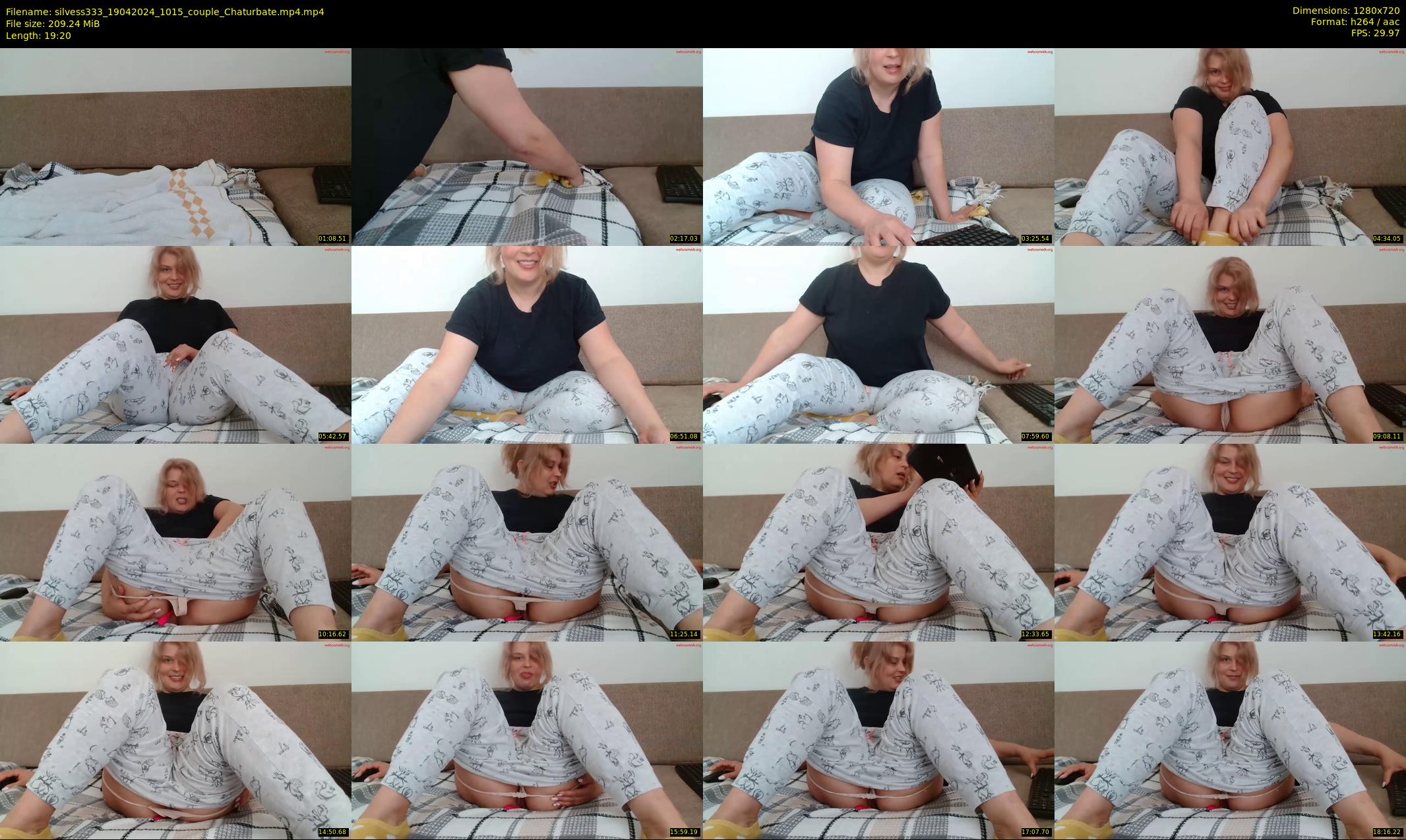 silvess333 — 20 minute Chaturbate female cam show recording, 720p, Apr 19, 2024