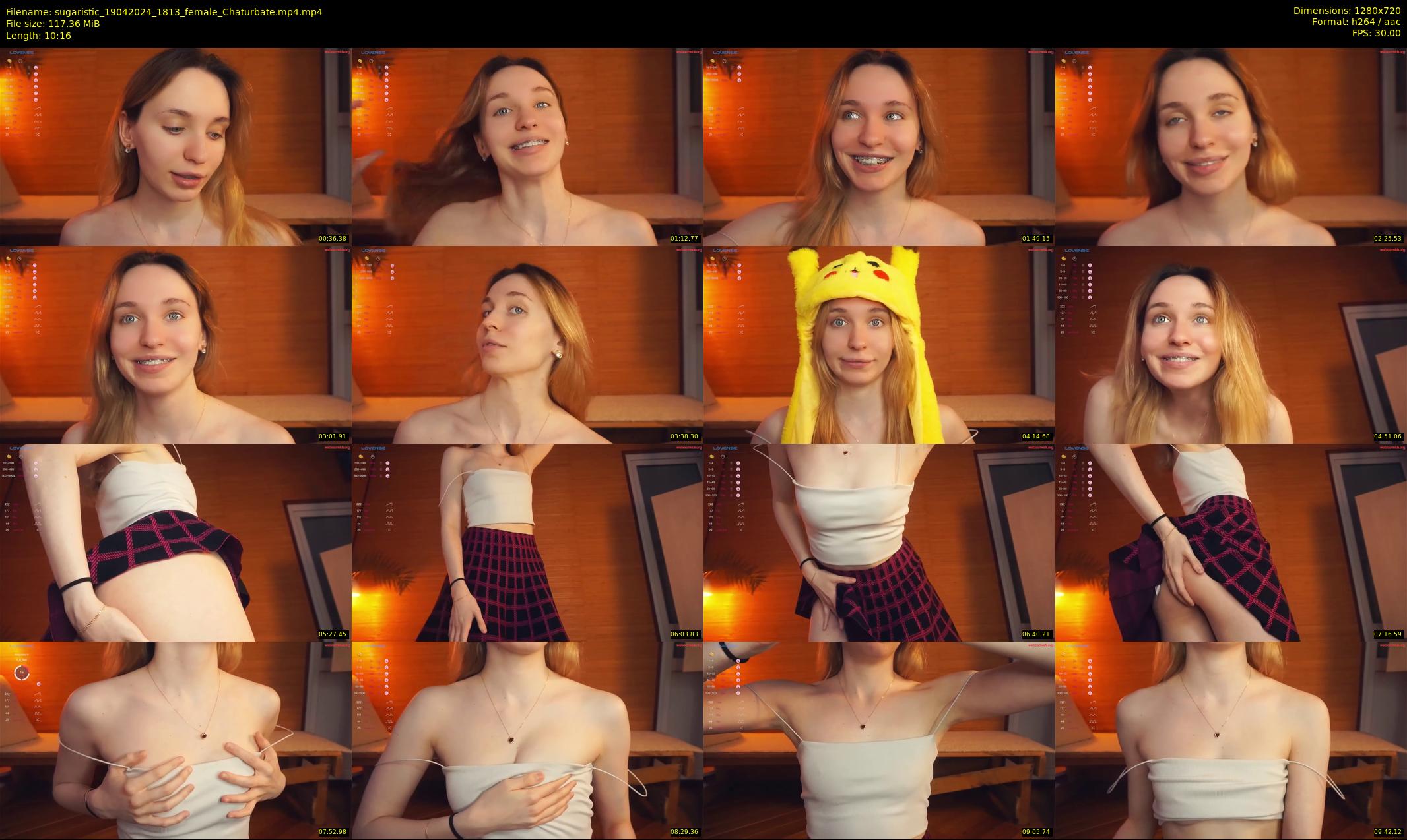 sugaristic — 11 minute Chaturbate female cam show recording, 720p, Apr 19, 2024