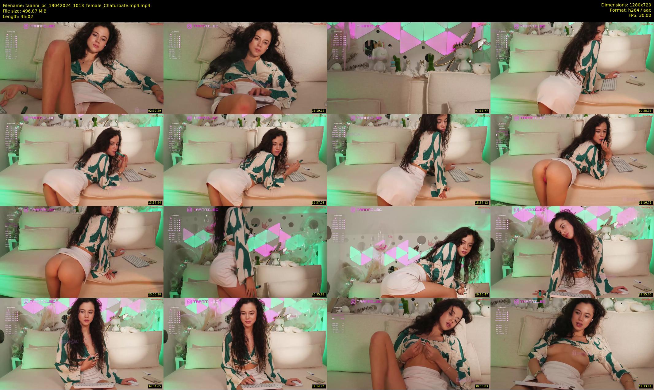 taanni_bc — 46 minute Chaturbate female cam show recording, 720p, Apr 19, 2024