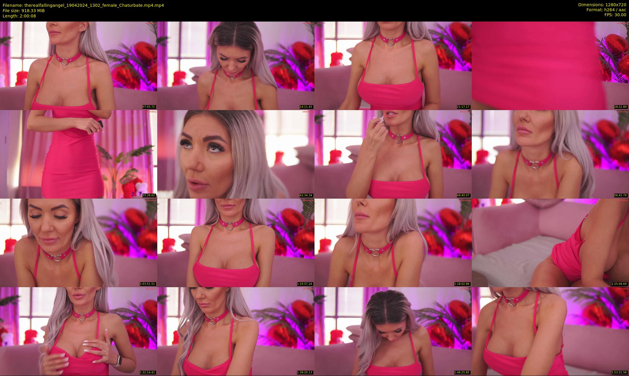 therealfallingangel — 121 minute Chaturbate female cam show recording, 720p, Apr 19, 2024