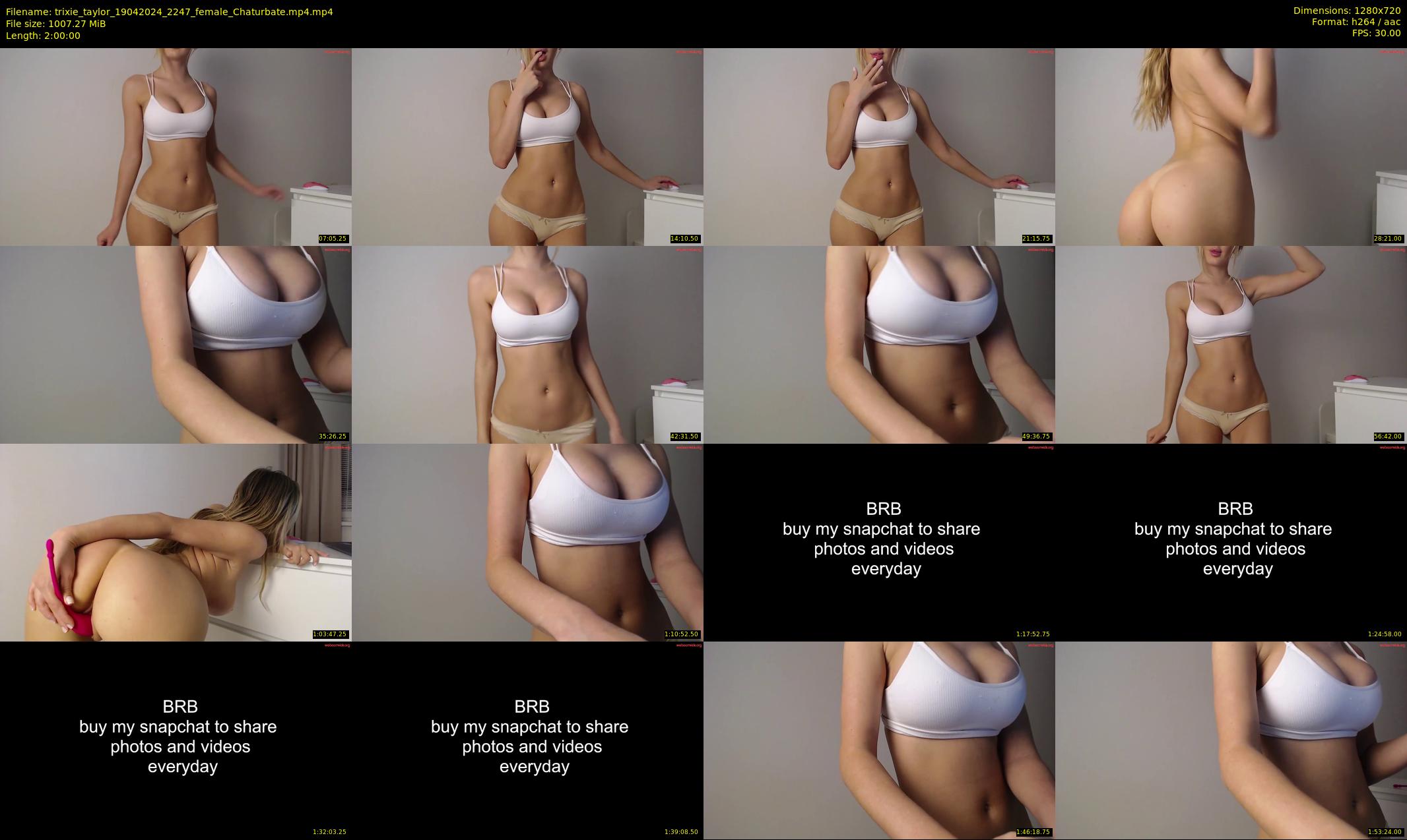 trixie_taylor — 120 minute Chaturbate female cam show recording, 720p, Apr 19, 2024