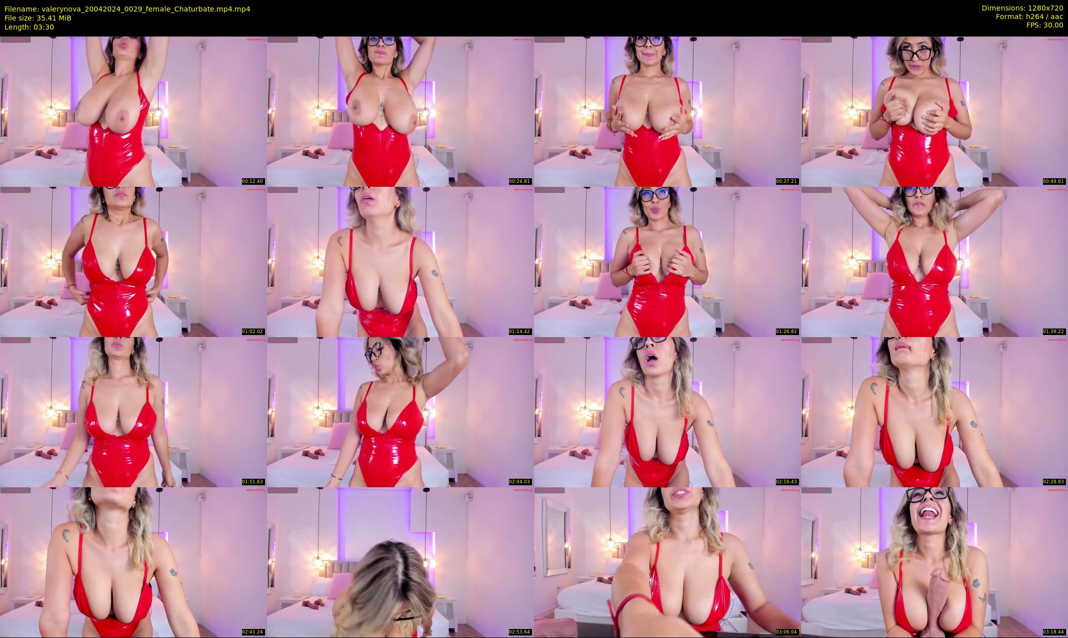 valerynova — 4 minute Chaturbate female cam show recording, 720p, Apr 20, 2024