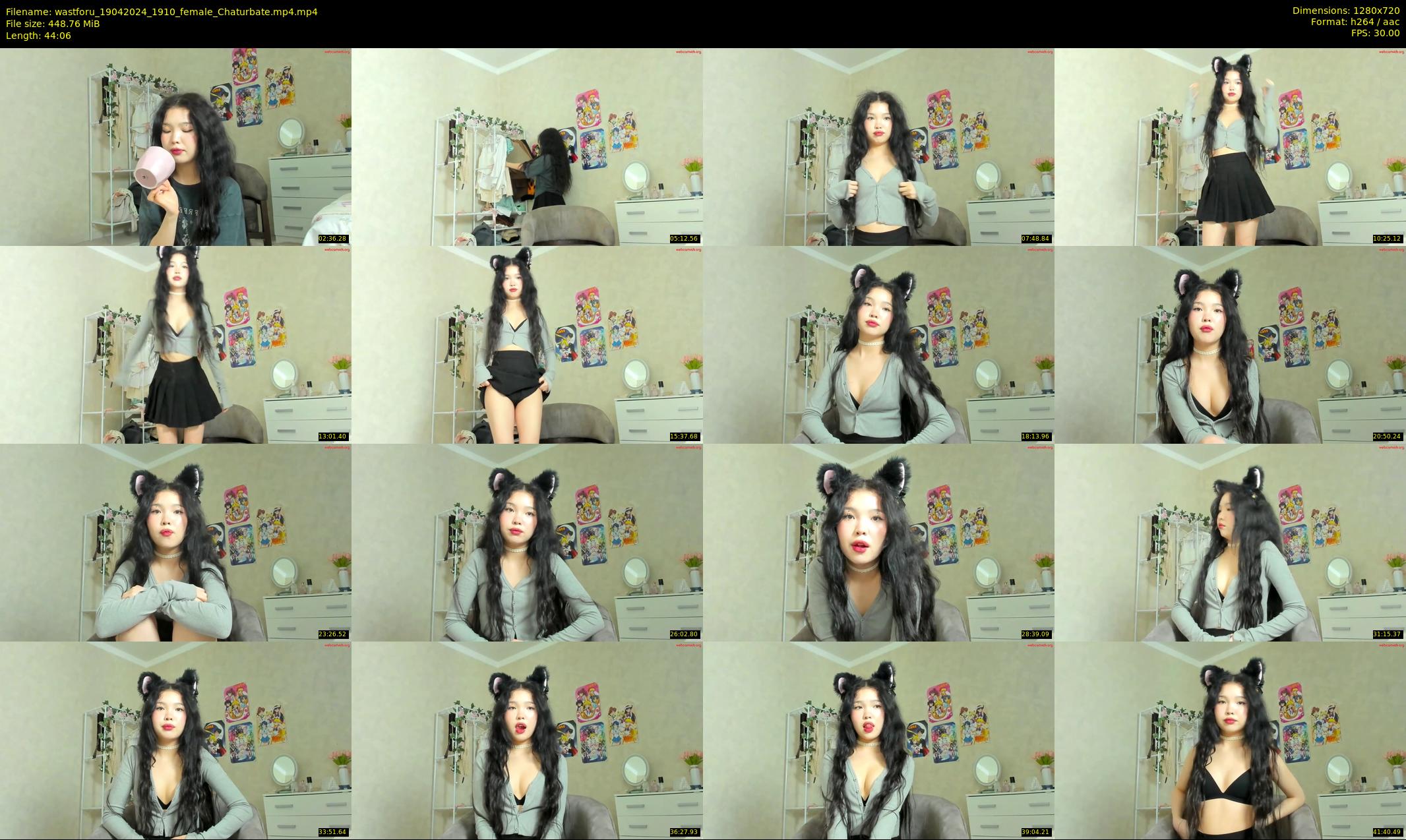 wastforu — 45 minute Chaturbate female cam show recording, 720p, Apr 19, 2024