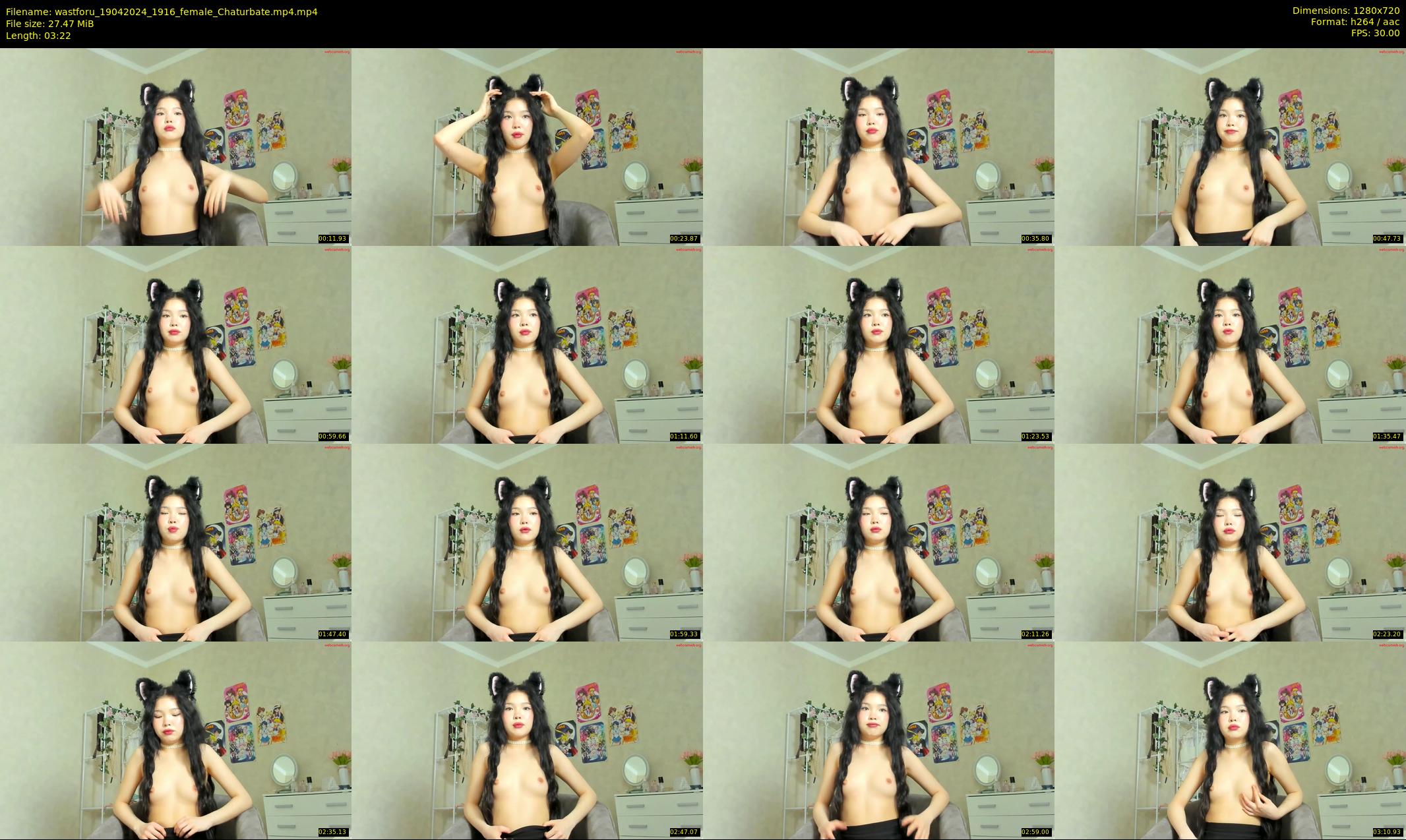 wastforu — 4 minute Chaturbate female cam show recording, 720p, Apr 19, 2024