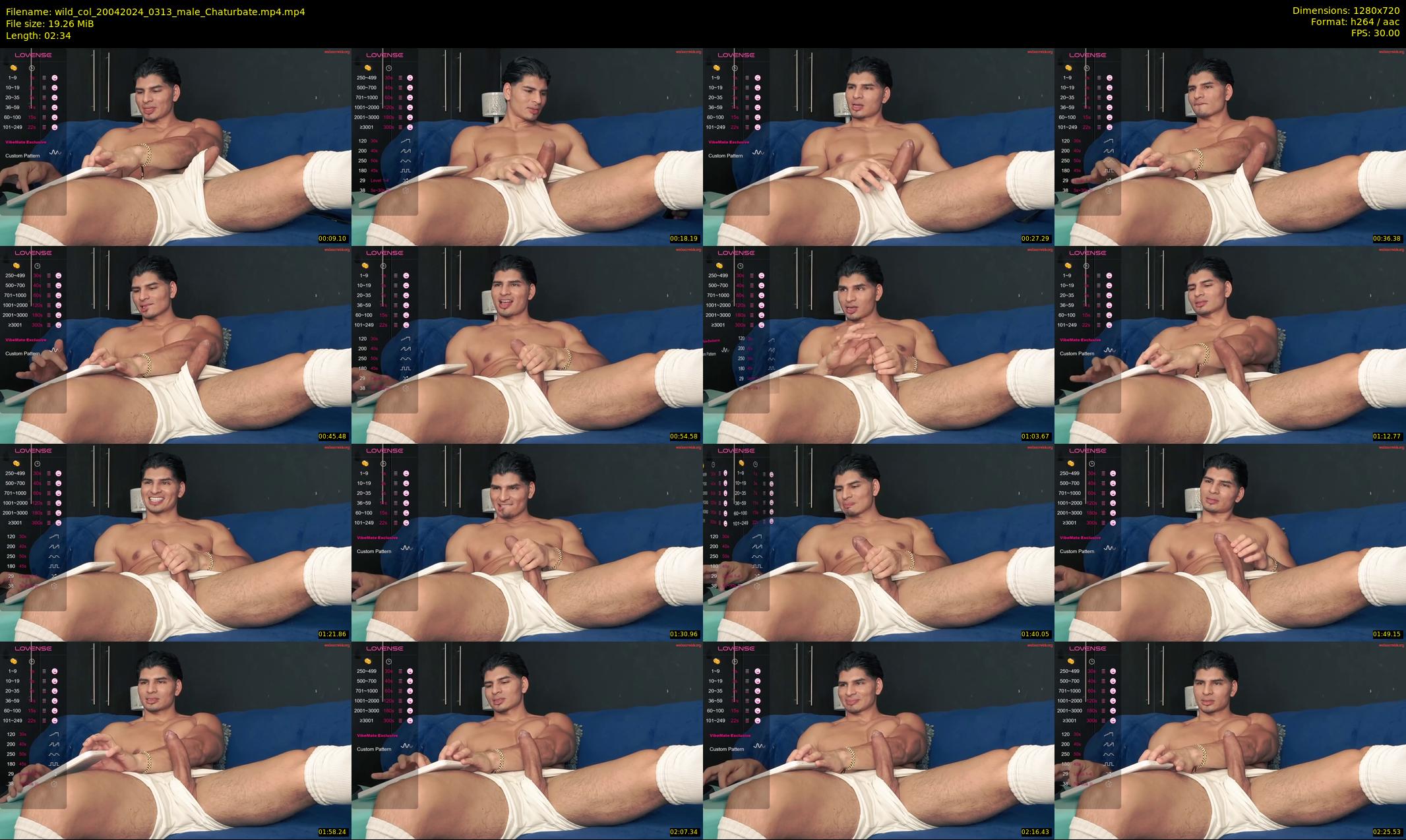 wild_col — 3 minute Chaturbate male cam show recording, 720p, Apr 20, 2024