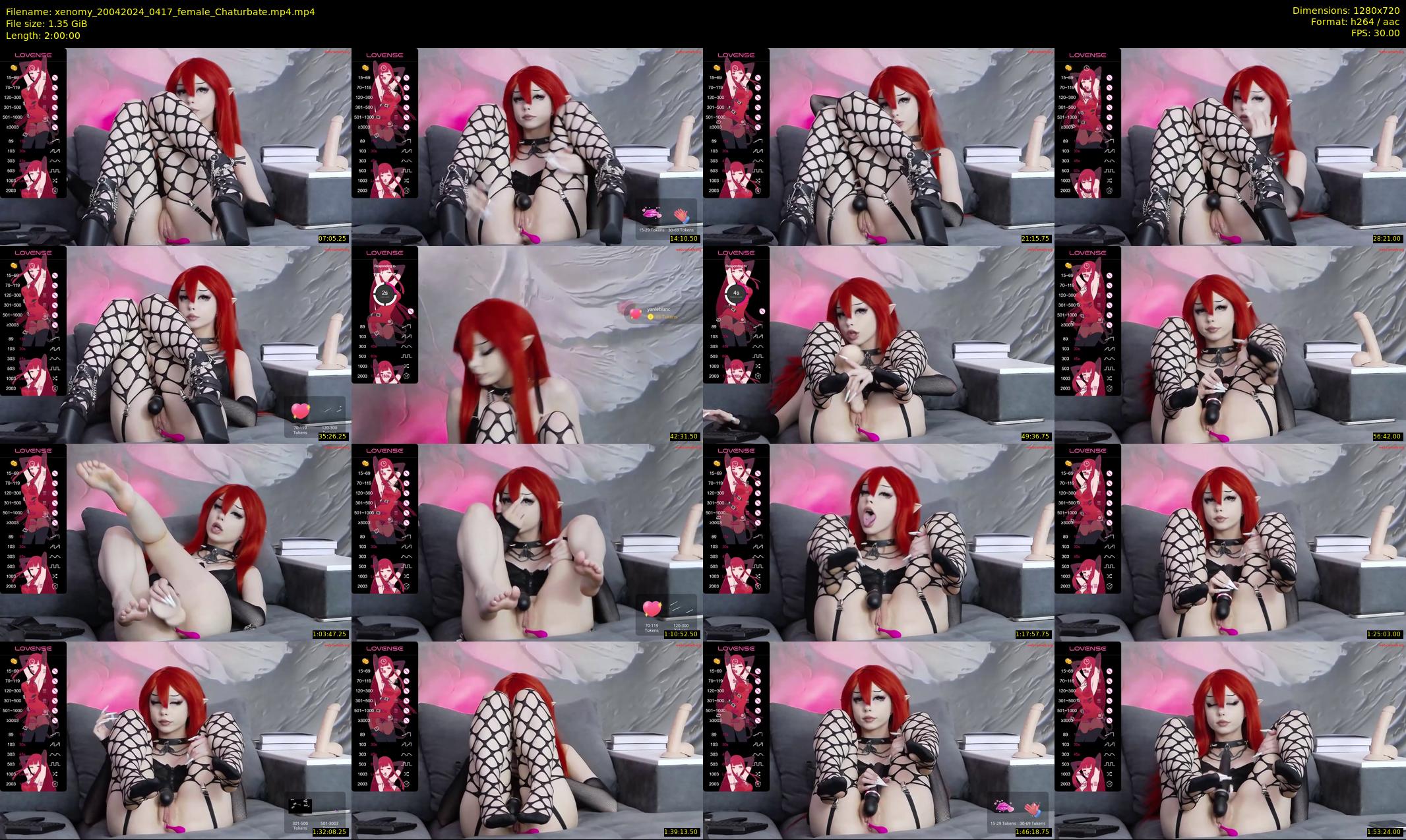 xenomy — 120 minute Chaturbate female cam show recording, 720p, Apr 20, 2024
