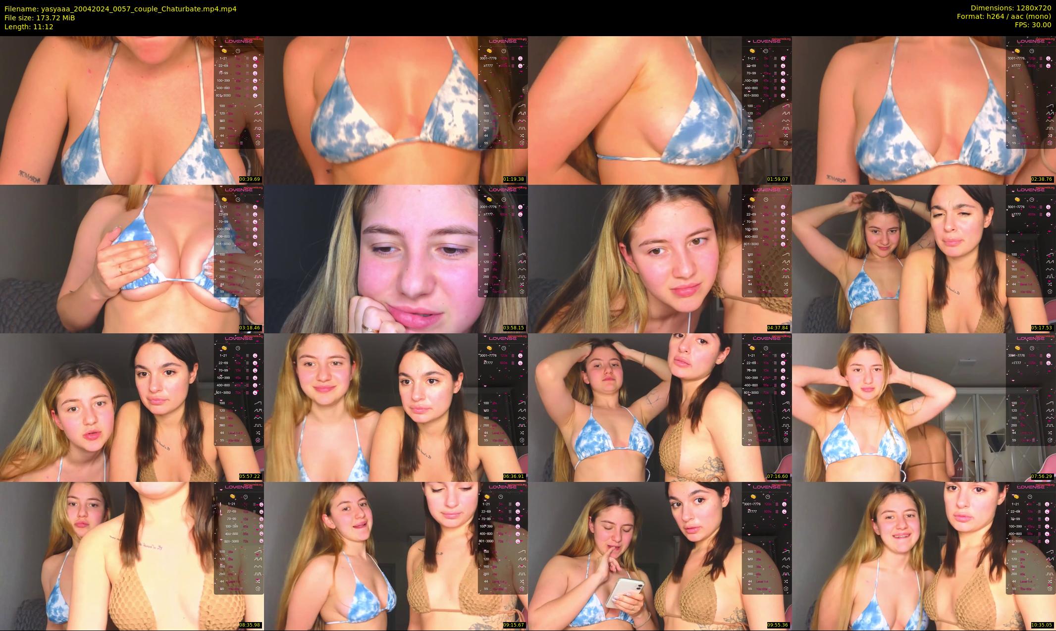 yasyaaa — 12 minute Chaturbate female cam show recording, 720p, Apr 20, 2024