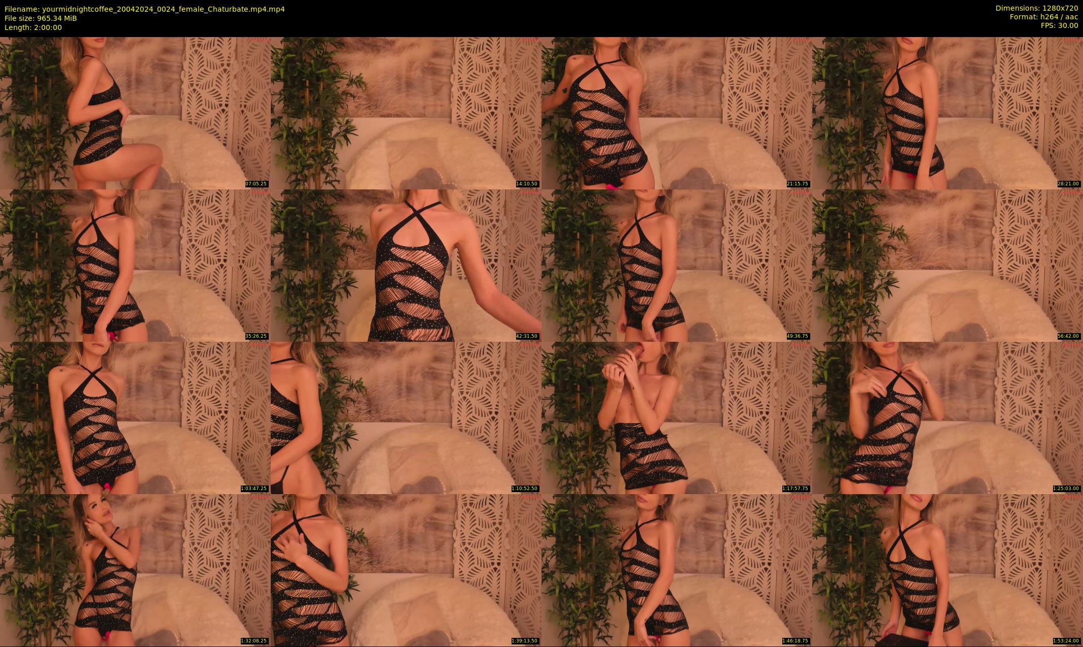 yourmidnightcoffee — 120 minute Chaturbate female cam show recording, 720p, Apr 20, 2024