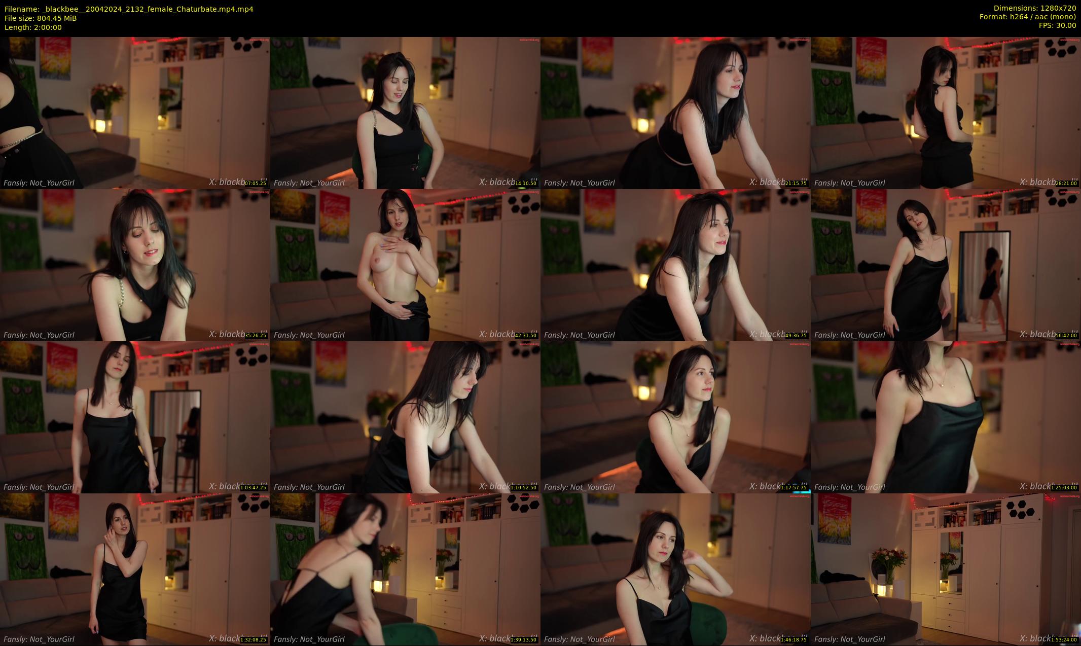 _blackbee_ — 120 minute Chaturbate female cam show recording, 720p, Apr 20, 2024