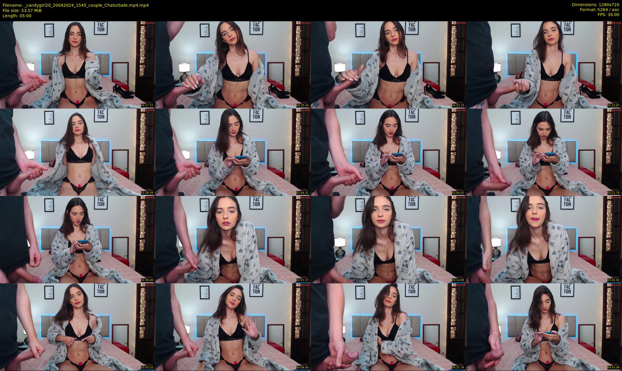 _candygirl20 — 5 minute Chaturbate female cam show recording, 720p, Apr 20, 2024