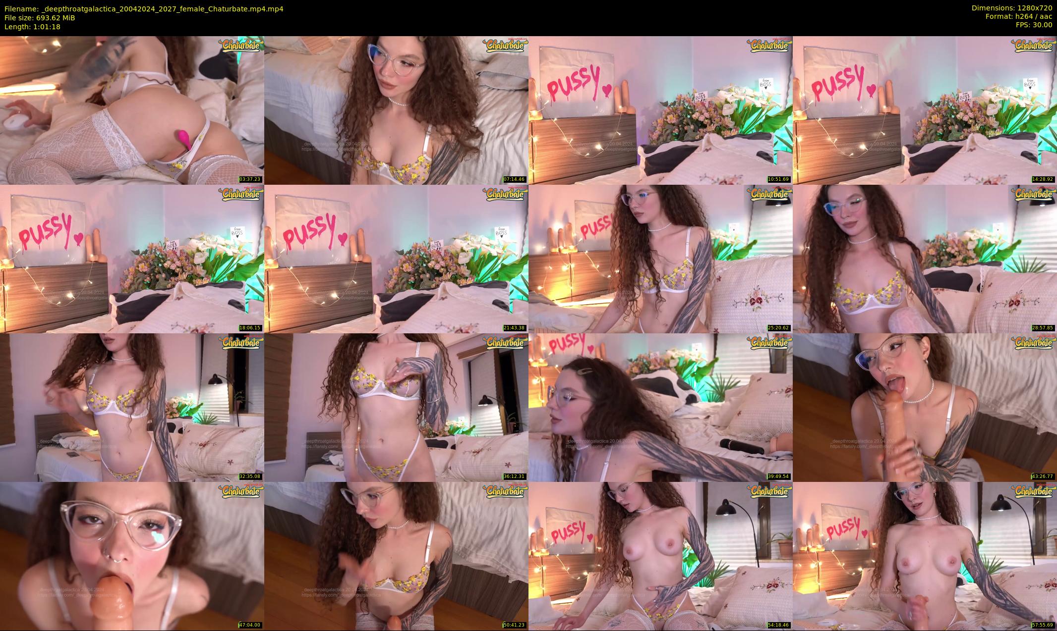 _deepthroatgalactica — 62 minute Chaturbate couple cam show recording, 720p, Apr 20, 2024