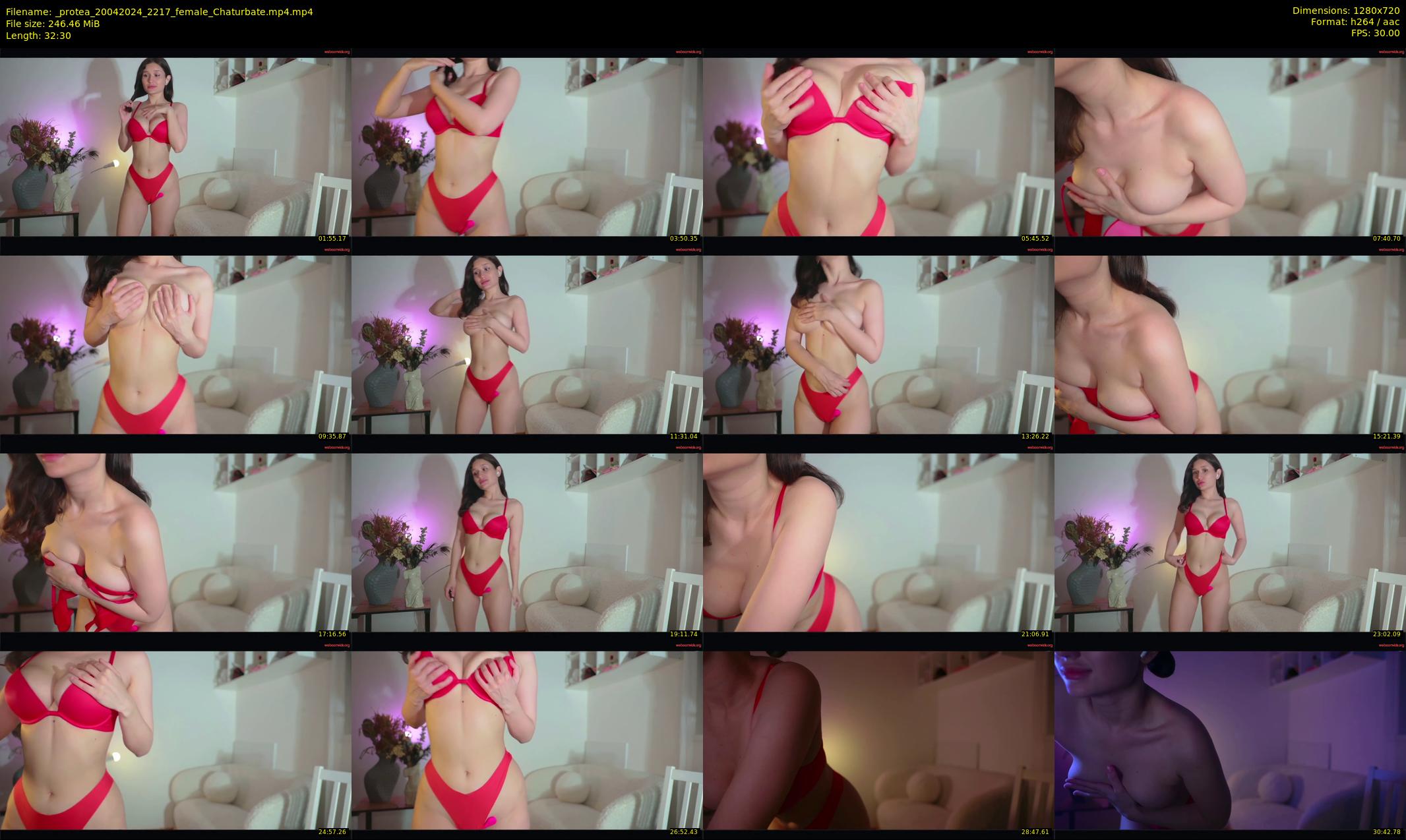 _protea — 33 minute Chaturbate female cam show recording, 720p, Apr 20, 2024