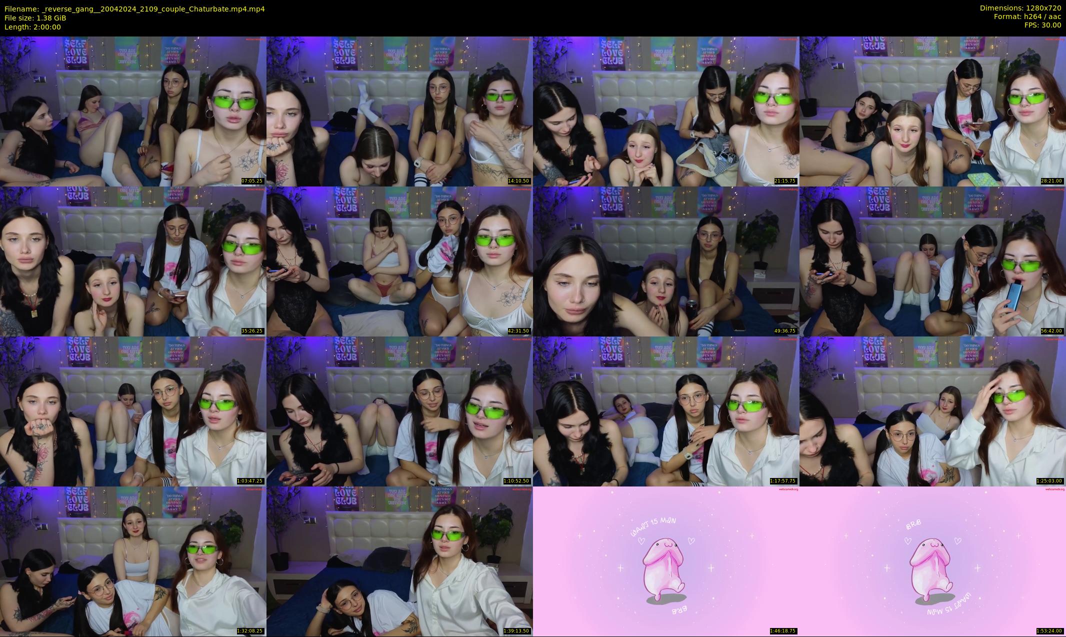 _reverse_gang_ — 120 minute Chaturbate couple cam show recording, 720p, Apr 20, 2024