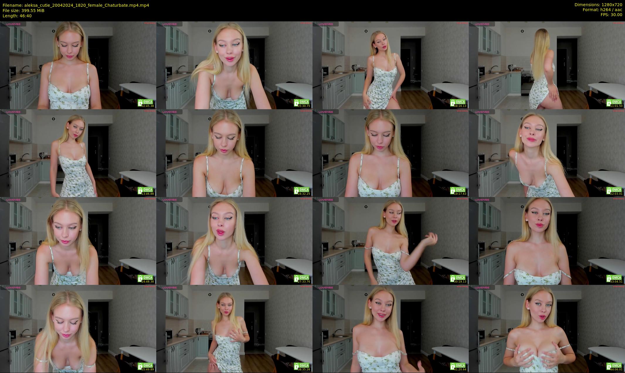 aleksa_cutie — 47 minute Chaturbate female cam show recording, 720p, Apr 20, 2024