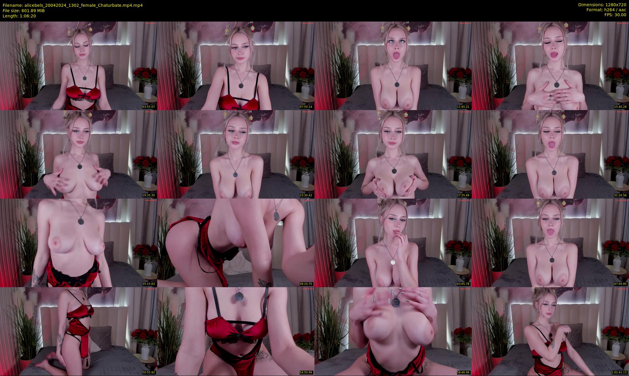 alicebels — 67 minute Chaturbate female cam show recording, 720p, Apr 20, 2024