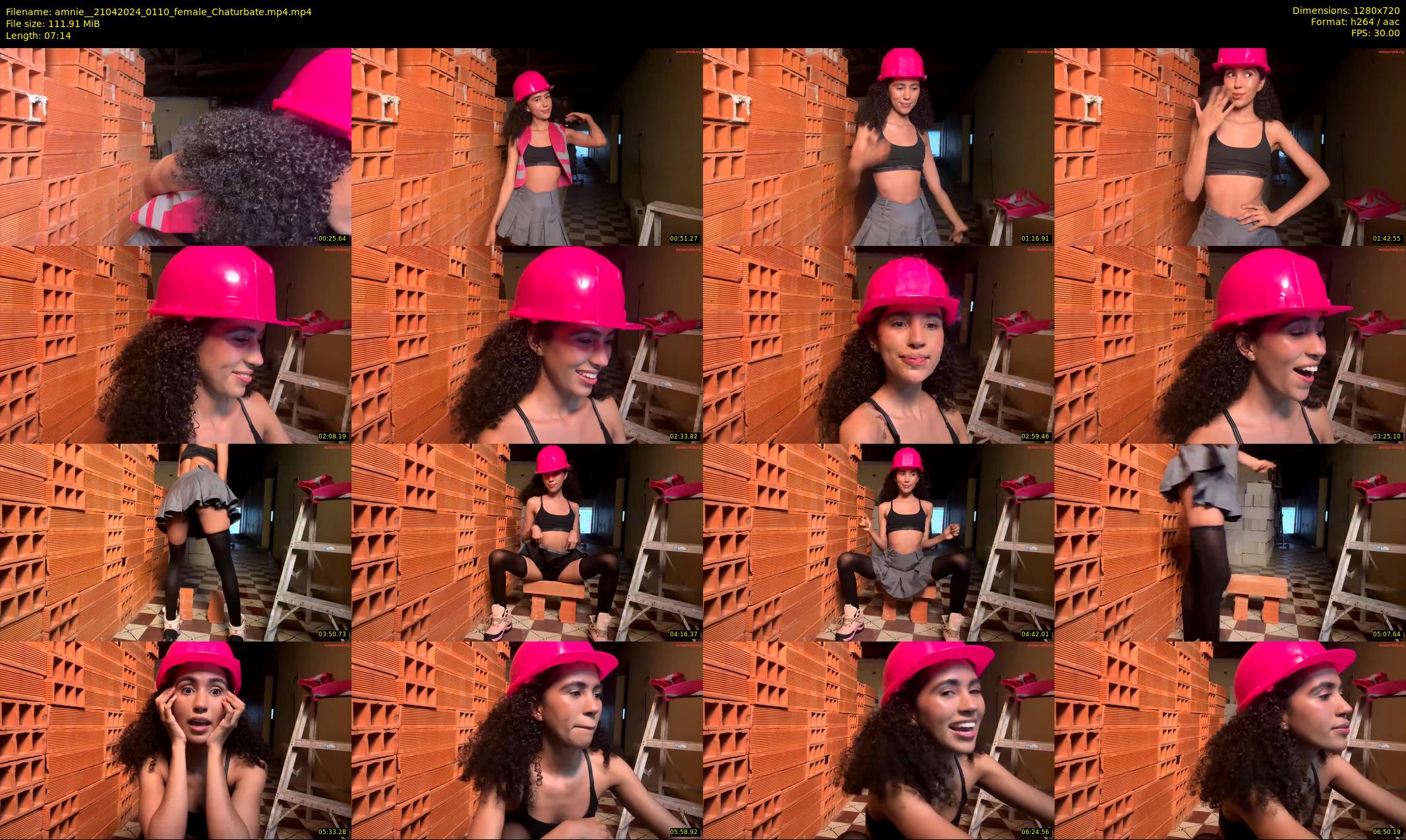 amnie_ — 8 minute Chaturbate female cam show recording, 720p, Apr 21, 2024