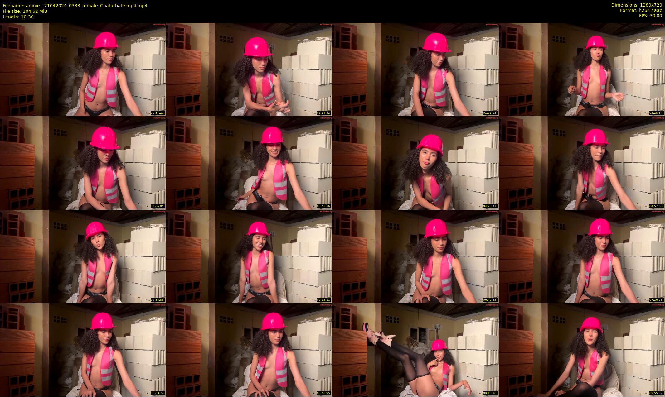 amnie_ — 11 minute Chaturbate female cam show recording, 720p, Apr 21, 2024