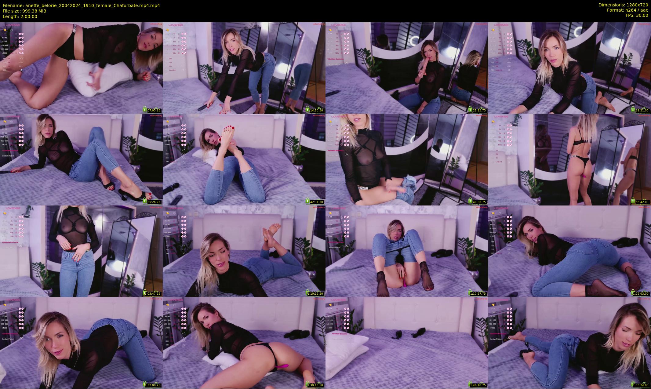 anette_belorie — 120 minute Chaturbate female cam show recording, 720p, Apr 20, 2024