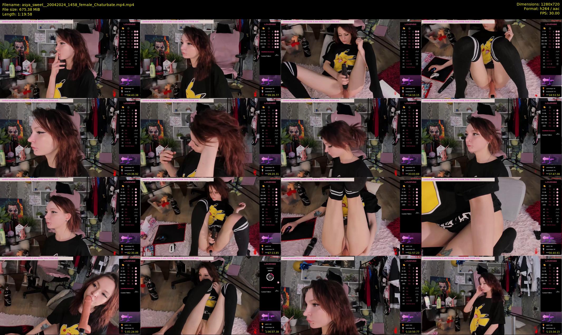 asya_sweet_ — 80 minute Chaturbate female cam show recording, 720p, Apr 20, 2024