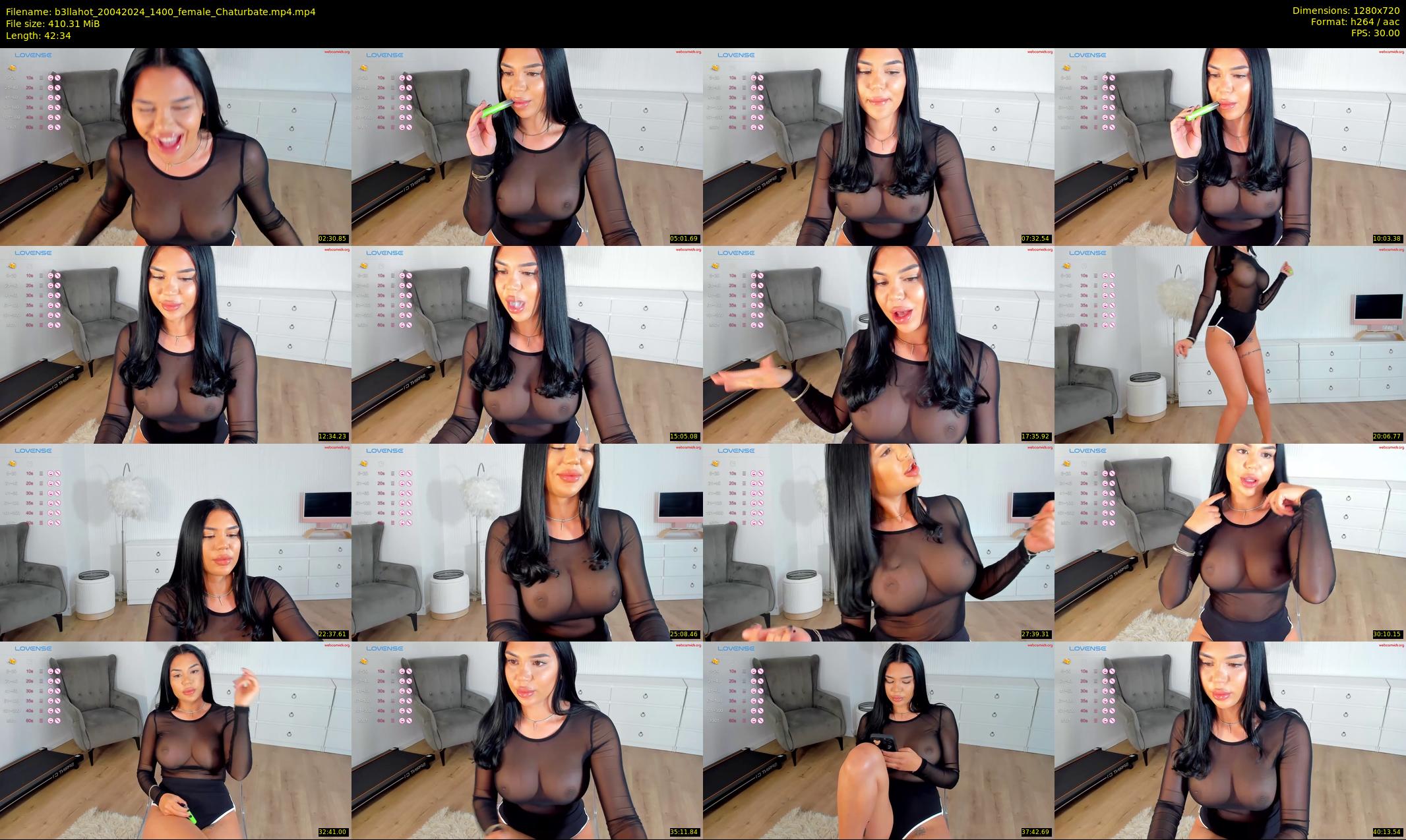 b3llahot — 43 minute Chaturbate female cam show recording, 720p, Apr 20, 2024
