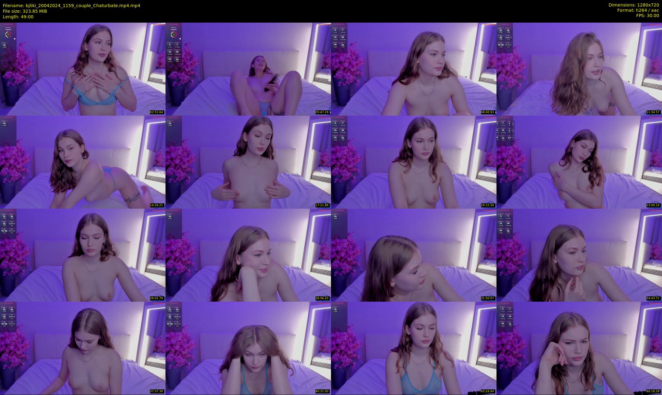 bjliki — 49 minute Chaturbate couple cam show recording, 720p, Apr 20, 2024