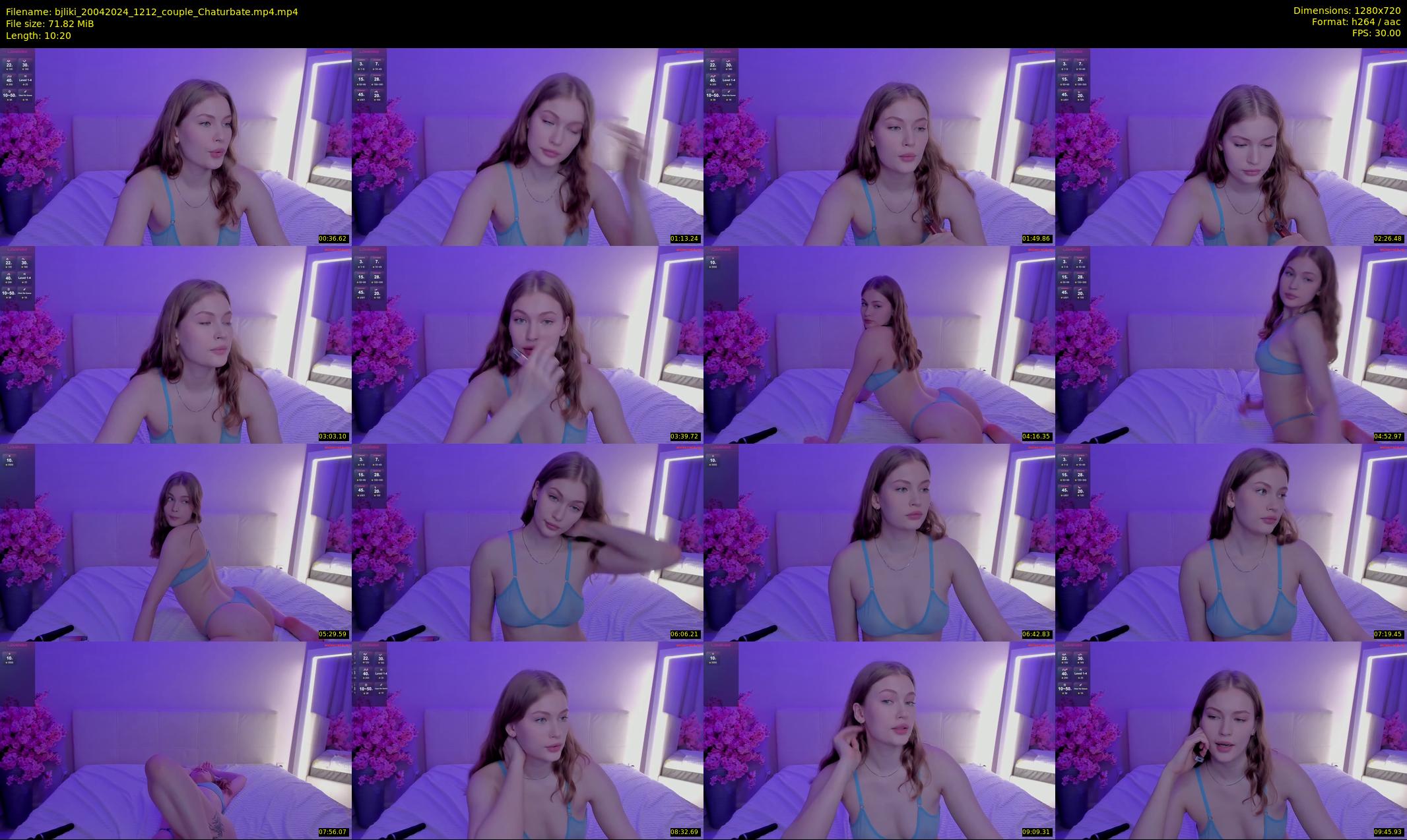 bjliki — 11 minute Chaturbate couple cam show recording, 720p, Apr 20, 2024