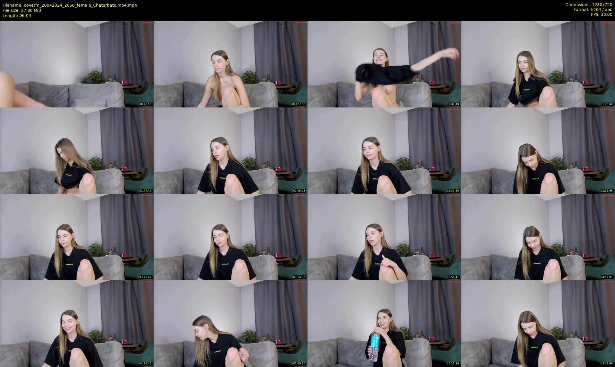 coverm — 7 minute Chaturbate female cam show recording, 720p, Apr 20, 2024