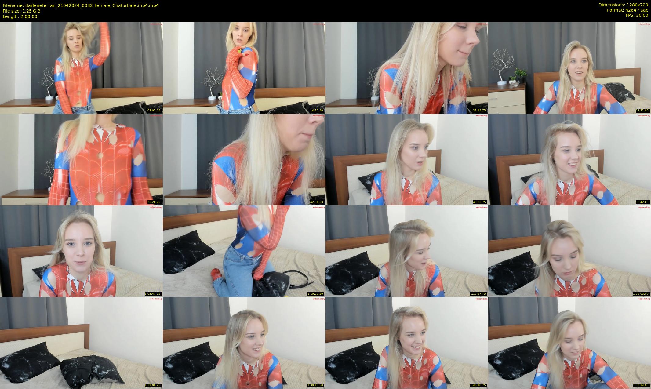 darleneferran — 120 minute Chaturbate female cam show recording, 720p, Apr 21, 2024