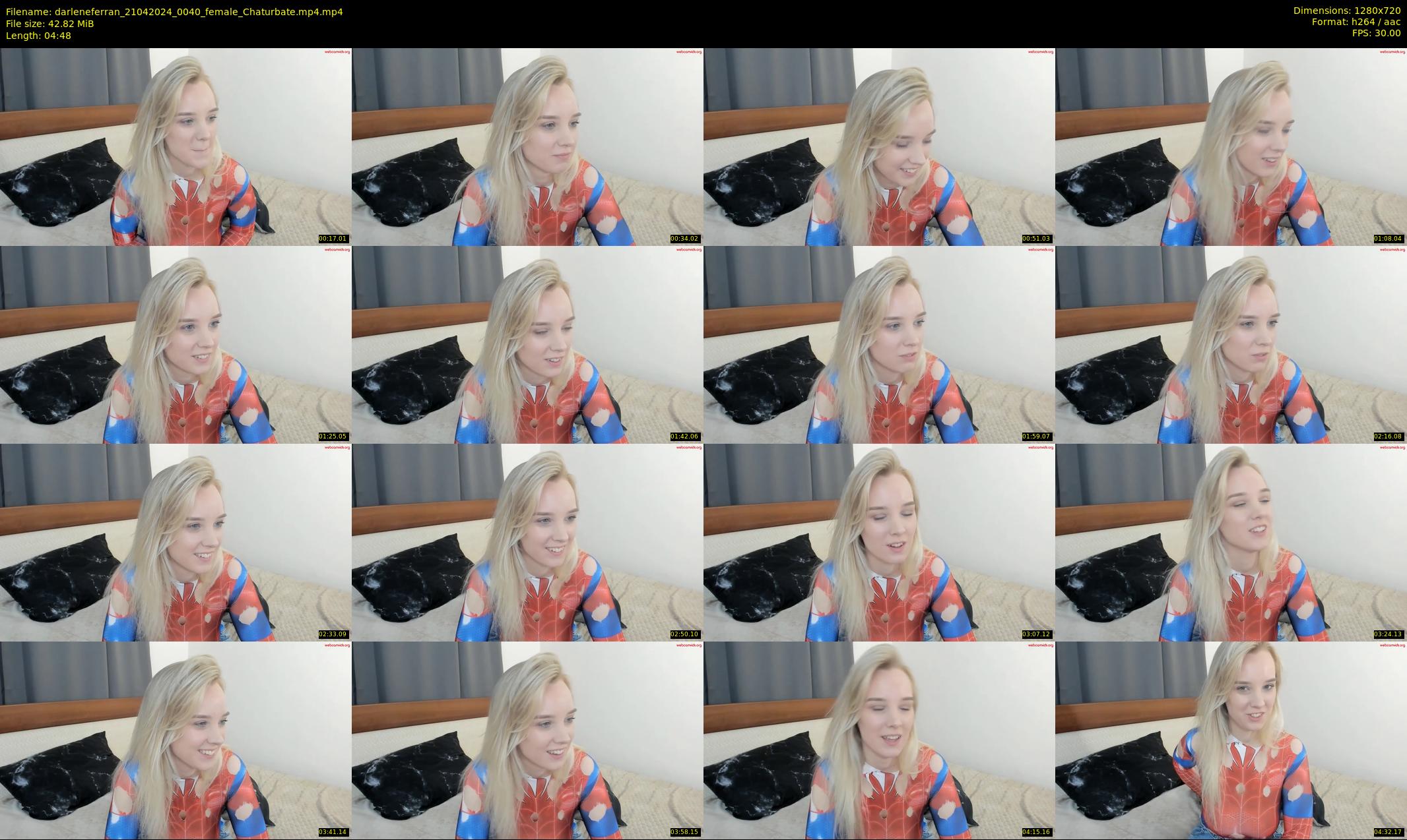 darleneferran — 5 minute Chaturbate female cam show recording, 720p, Apr 21, 2024