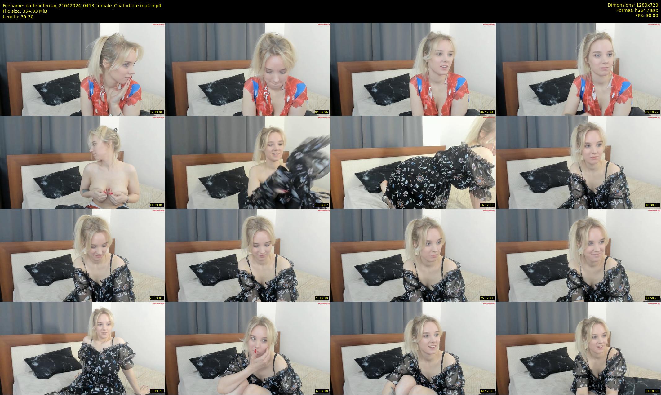 darleneferran — 40 minute Chaturbate female cam show recording, 720p, Apr 21, 2024