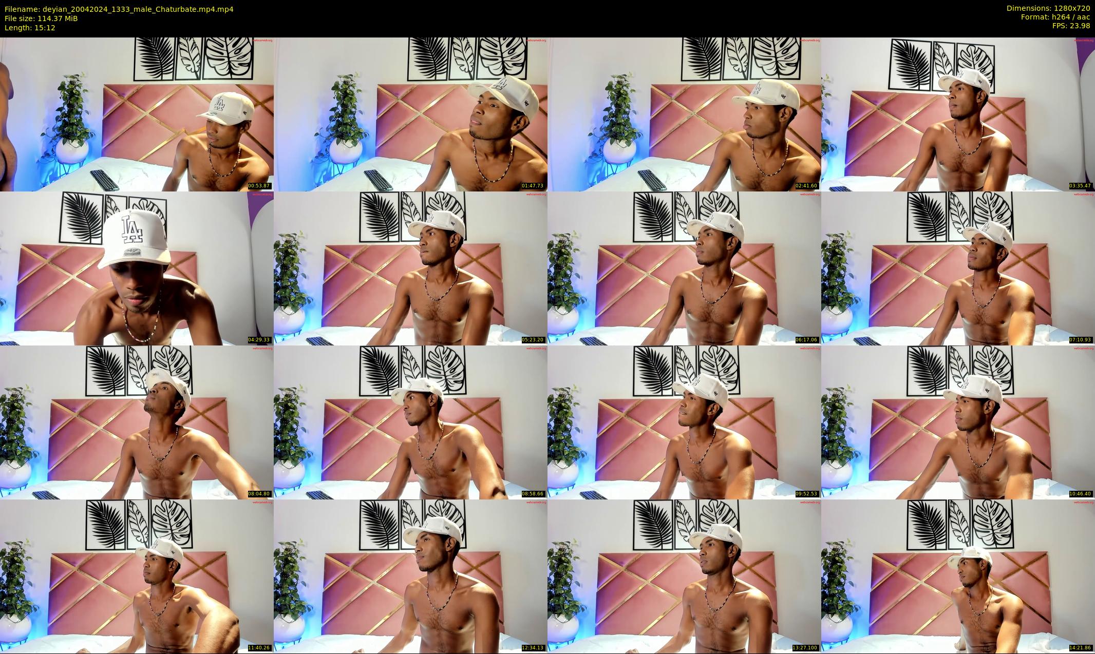 deyian — 16 minute Chaturbate male cam show recording, 720p, Apr 20, 2024