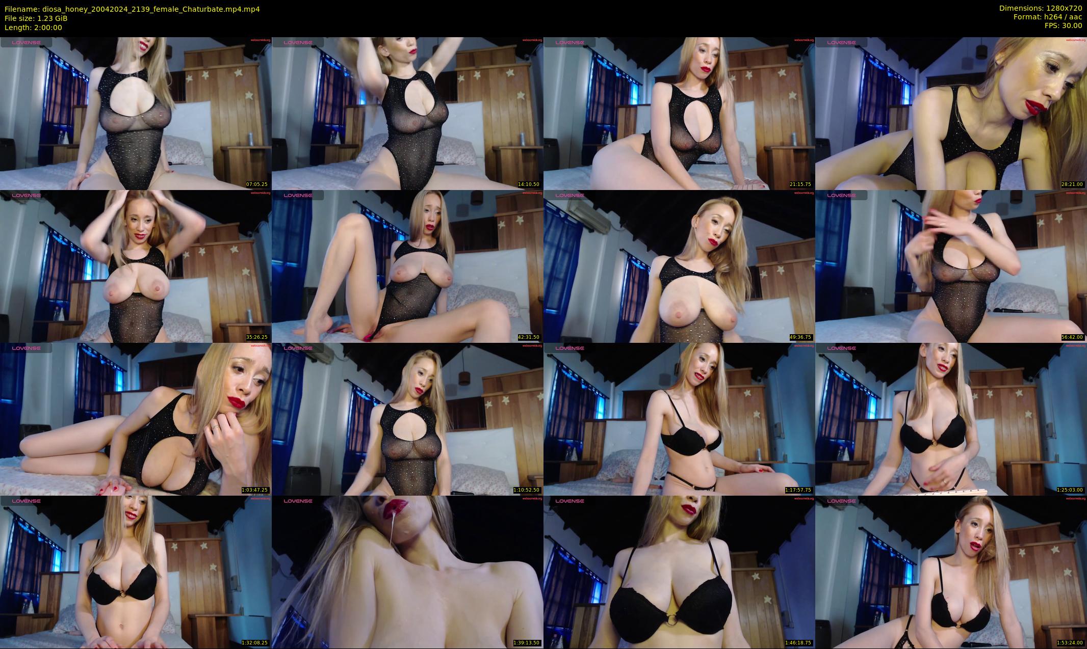 diosa_honey — 120 minute Chaturbate female cam show recording, 720p, Apr 20, 2024