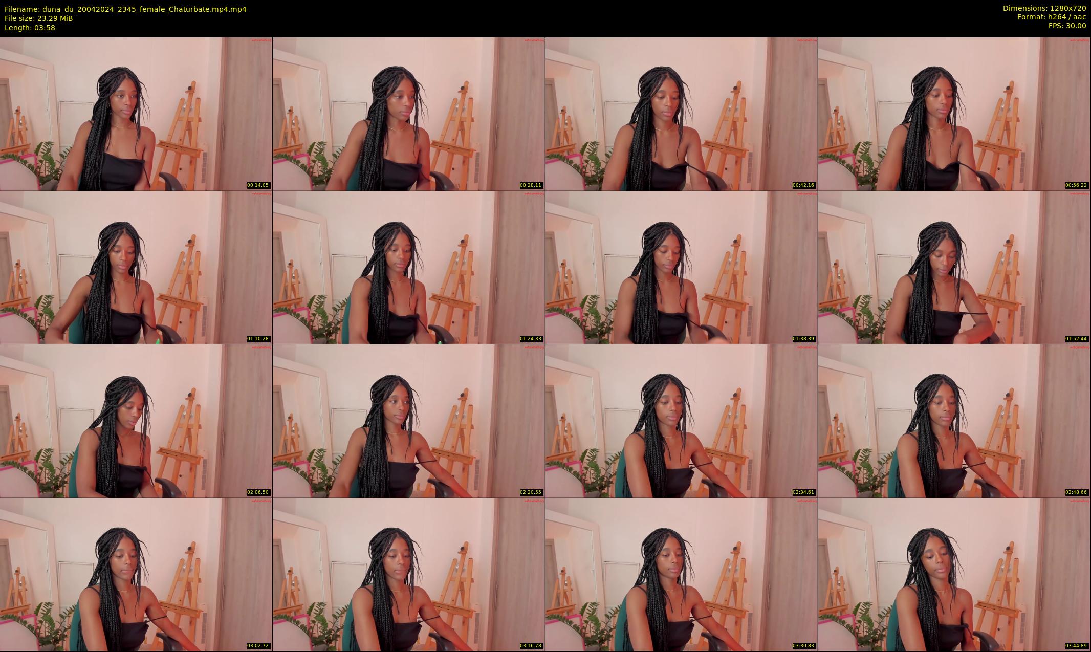 duna_du — 4 minute Chaturbate female cam show recording, 720p, Apr 20, 2024