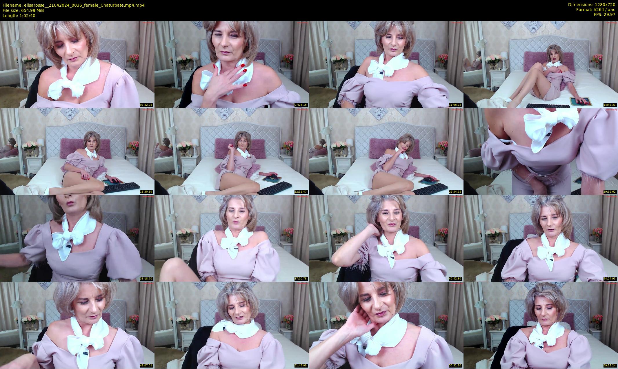 elisarosse_ — 63 minute Chaturbate female cam show recording, 720p, Apr 21, 2024