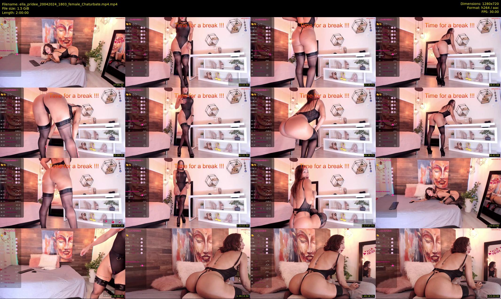 ella_pridee — 120 minute Chaturbate female cam show recording, 720p, Apr 20, 2024